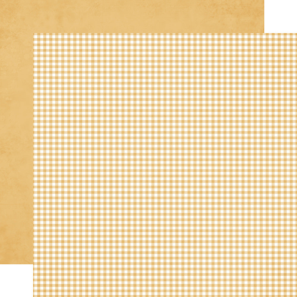 Simple Stories, Simple Vintage Autumn Breeze, Russet Basics, Saffron Gingham
