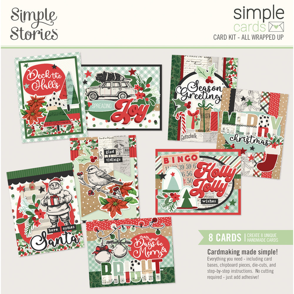 Simple Stories, Simple Cards Card Kit, All Wrapped Up