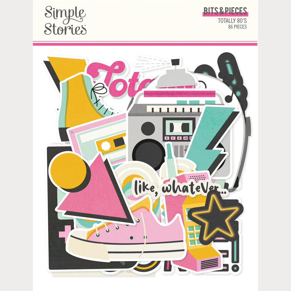 Simple Stories, Bits & Pieces, Totally 80's