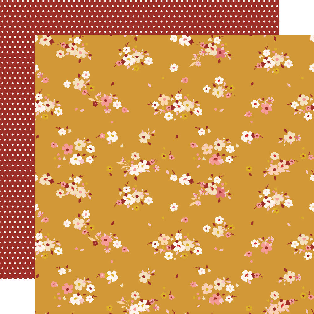 Simple Stories, 12x12 Patterned Paper, Pumpkins & Plaid, Cider Season
