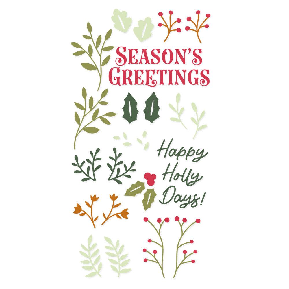 Sizzix; Catherine Pooler Designs; Happy Holly Days