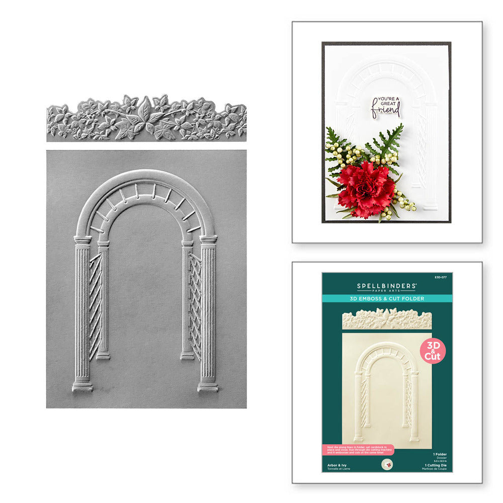 Spellbinders; 3D Emboss & Cut Folder