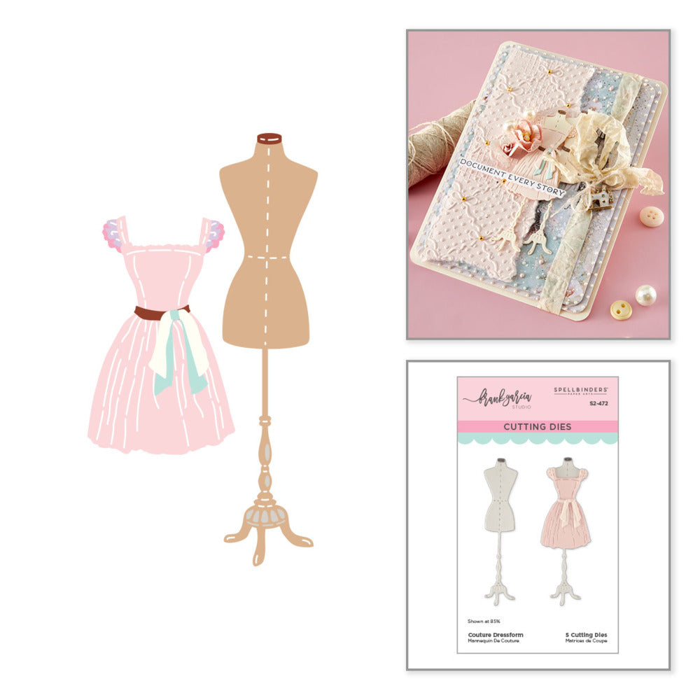 Spellbinders,  Die, Couture Dressform Pre-order