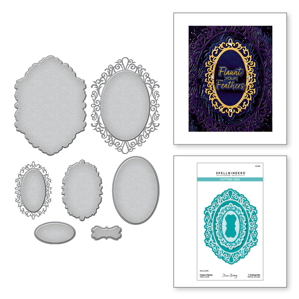 Spellbinders, Cameo Frames; Cutting Dies