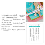 Spellbinders, Stamp, Make It & Bake It - Sugared Expressions