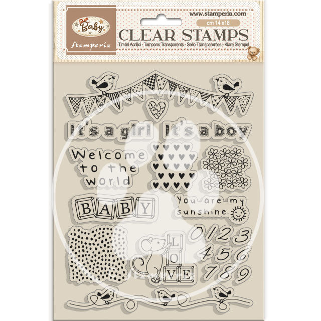 Stamperia, Clear Stamp, Baby