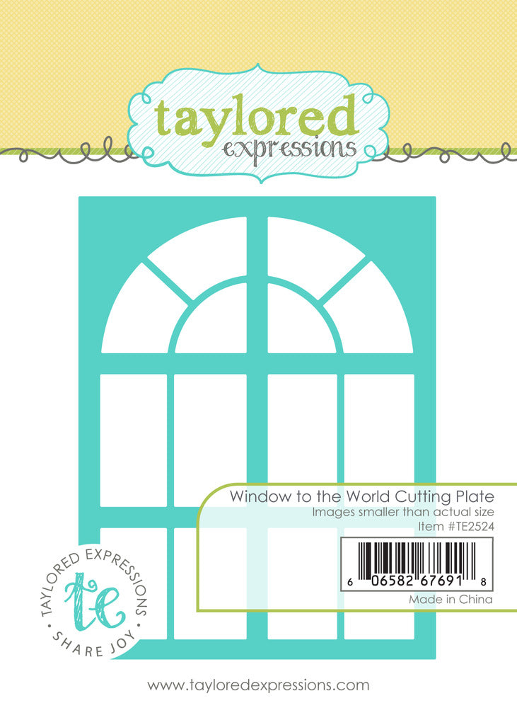Taylored Expressions, Die, Window to the World Cutting Plate Pre-order
