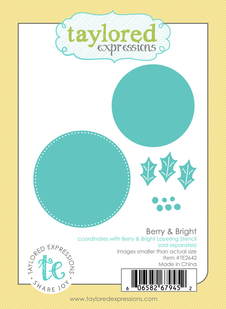 Taylored Expressions,  Die, Berry & Bright Pre-order