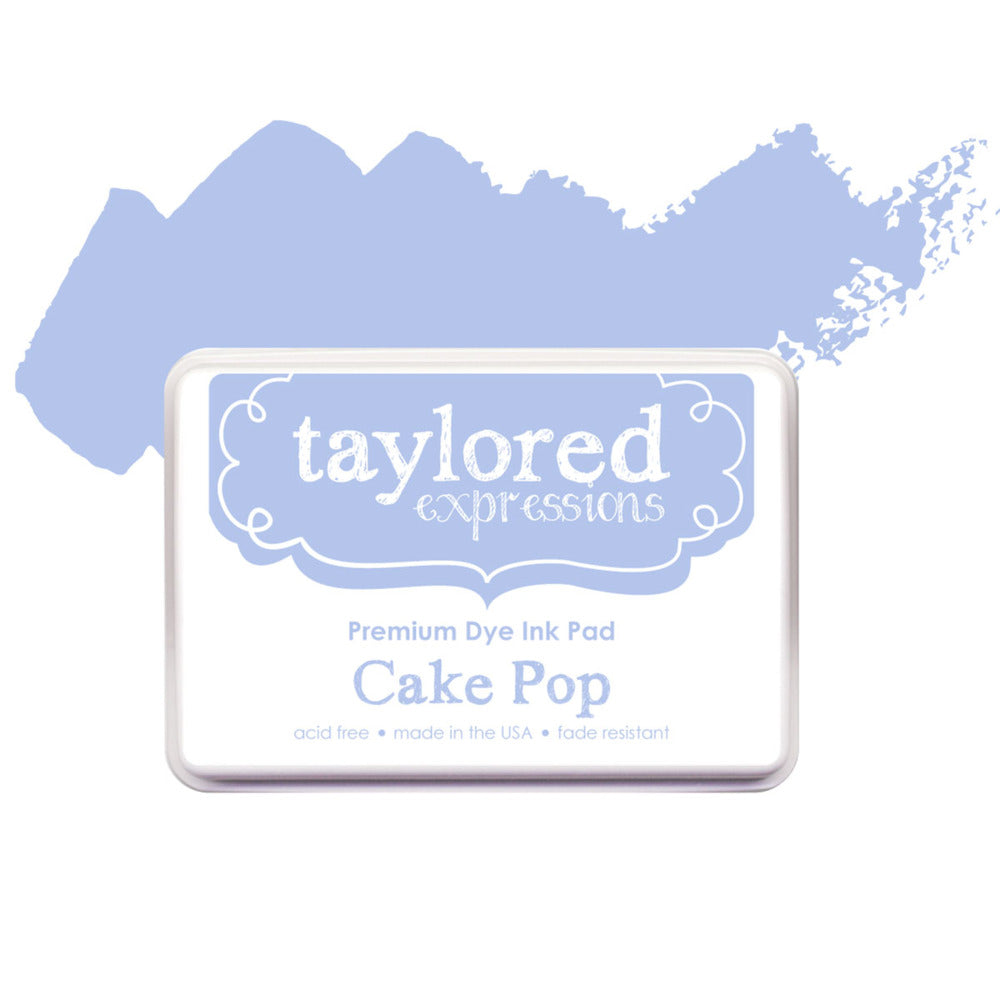 Taylored Expressions, Premium Dye Ink Pad, Cake Pop (blue)