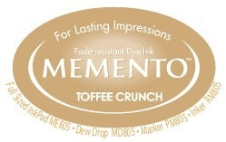 Memento Tuxedo Ink Pad Toffee Crunch