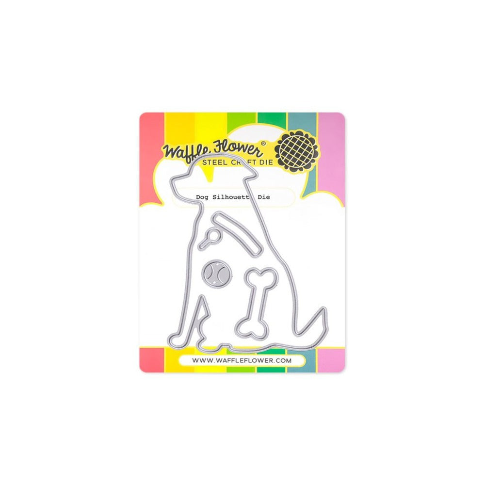 Waffle Flower, Die, Dog Silhouette Pre-order
