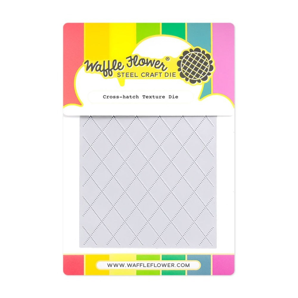 Waffle Flower, Die, Cross-hatch Texture Pre-order