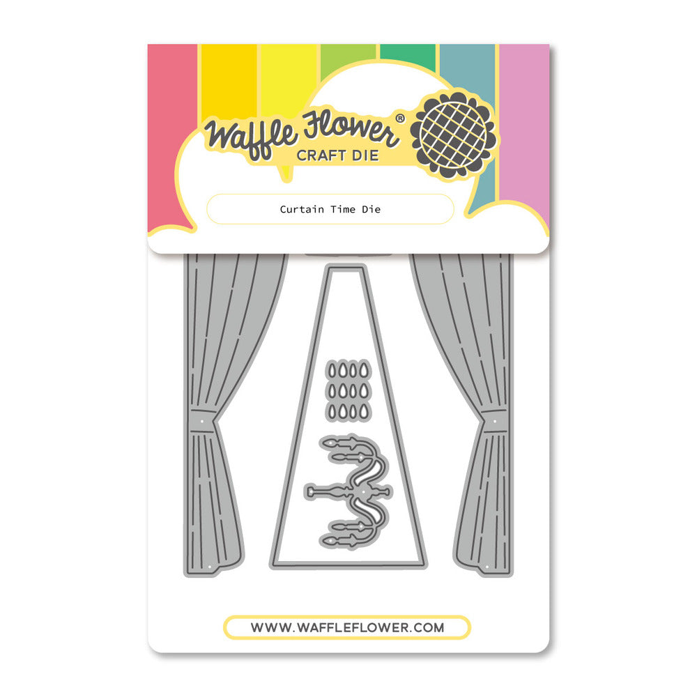 Waffle Flower, Die, Curtain Time Pre-order