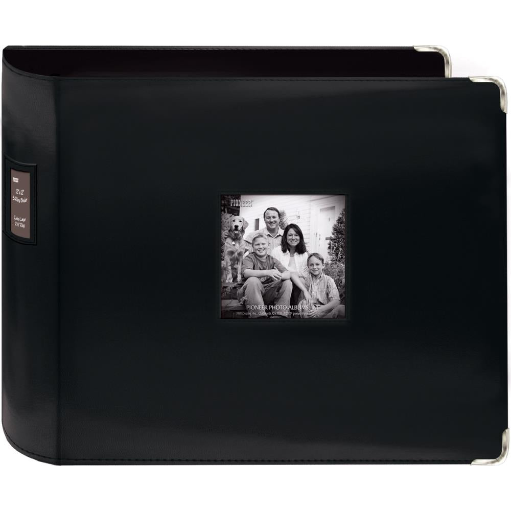 Pioneer, 3 Ring Extra Large Ring 12x12: Black