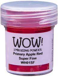 WOW, Embossing Power - Primary Apple Red Super Fine