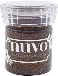 Nuvo,  Glimmer Paste - Rich Cocoa