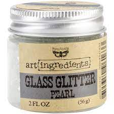 Finnabair Glass Glitter - Pearl