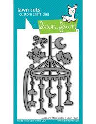 Lawn Fawn Die - Moon and Stars Mobile q