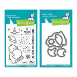 Lawn Fawn, Little Snow Bear: Globe Set of 4