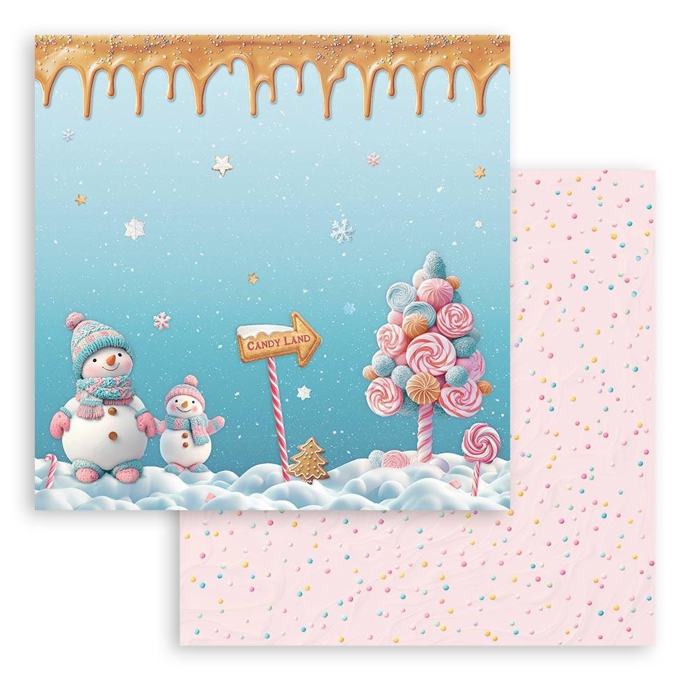 Stamperia, Candy Christmas, Candy Land