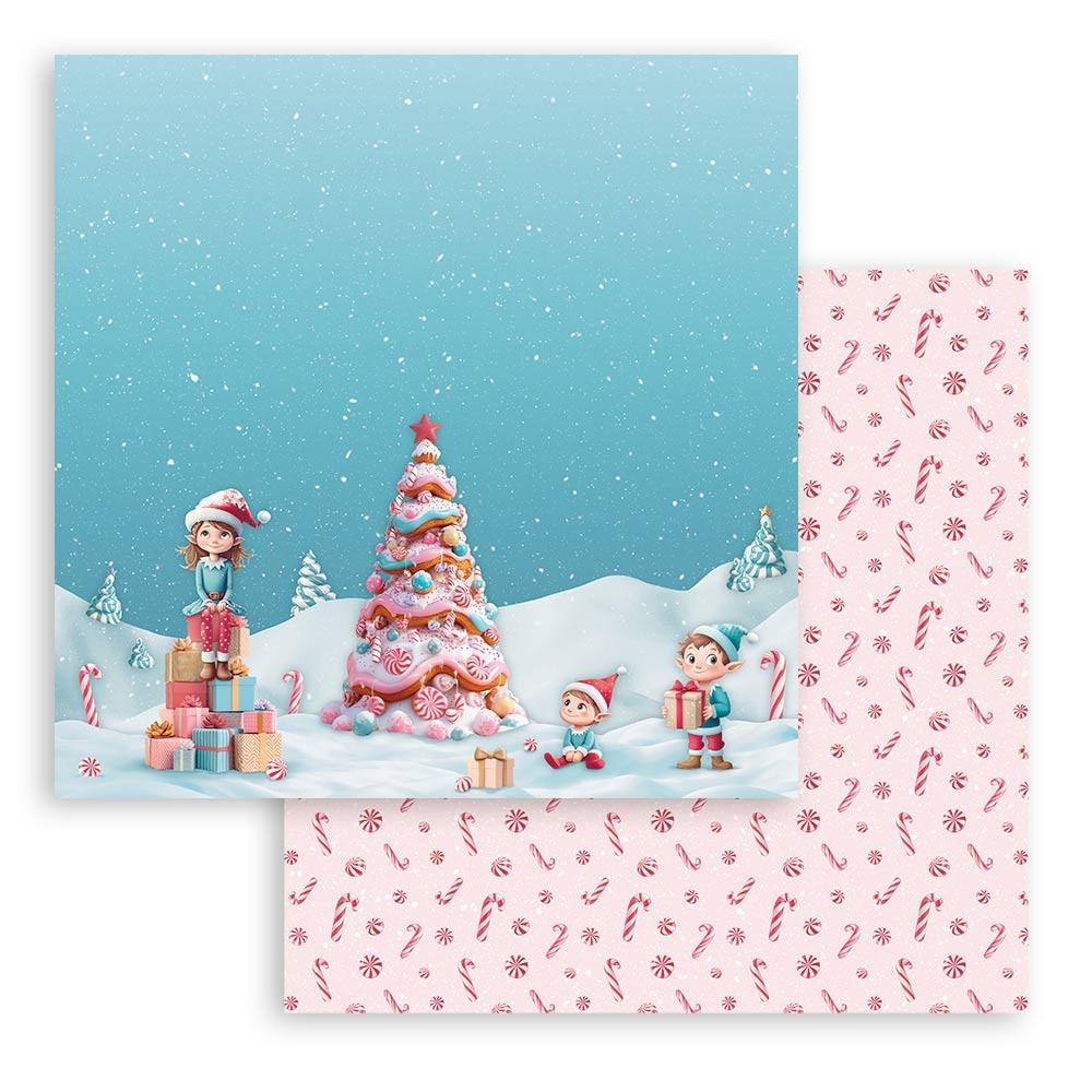 Stamperia, Candy Christmas, Santa's Helpers