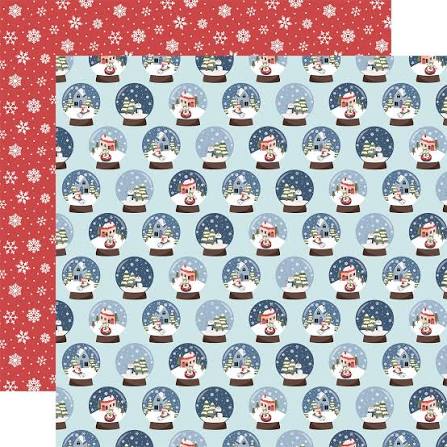 Echo Park, Chilling with my Snowmies; Snow Globe paper