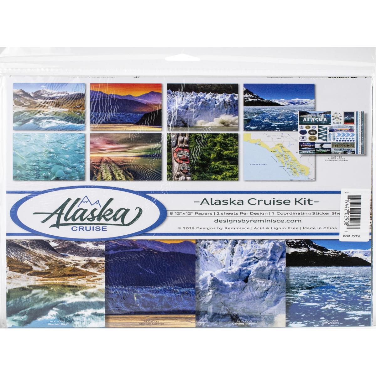 Reminisce, Alaska Cruise Paper Pack