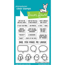 Load image into Gallery viewer, Lawn Fawn, Dad Jokes Stamp &amp; Die Set
