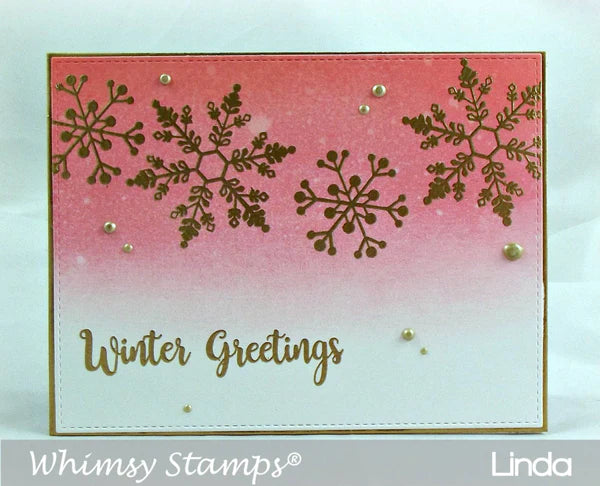 Whimsy, Snow Flurry Stamp