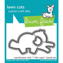 Load image into Gallery viewer, Lawn Fawn, I like Naps Stamp &amp; Die Set
