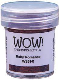 WOW, Ruby Romance Embossing powder