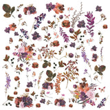 49 and Market, Plum Grove, Laser Cut Wildflowers