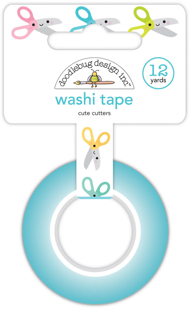 Doodlebug, Cute & Crafty, Cute Cutters Washi Tape