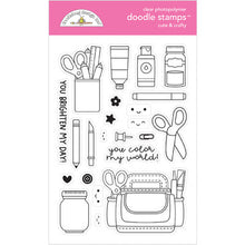 Load image into Gallery viewer, Doodlebug, Cute &amp; Crafty , Clear &amp; Die Set
