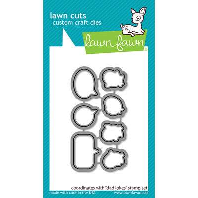 Lawn Fawn, Dad Jokes Stamp & Die Set