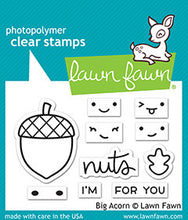 Load image into Gallery viewer, Lawn Fawn, Big Acorn Stamp &amp; Die Set q
