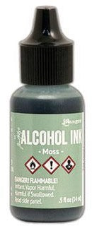 Tim Holtz Alcohol Ink Moss