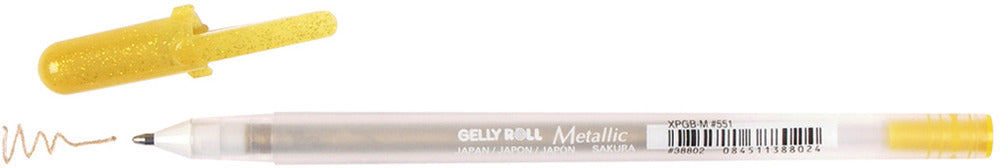 Sakura, Gelly Roll Pen, Gold 08