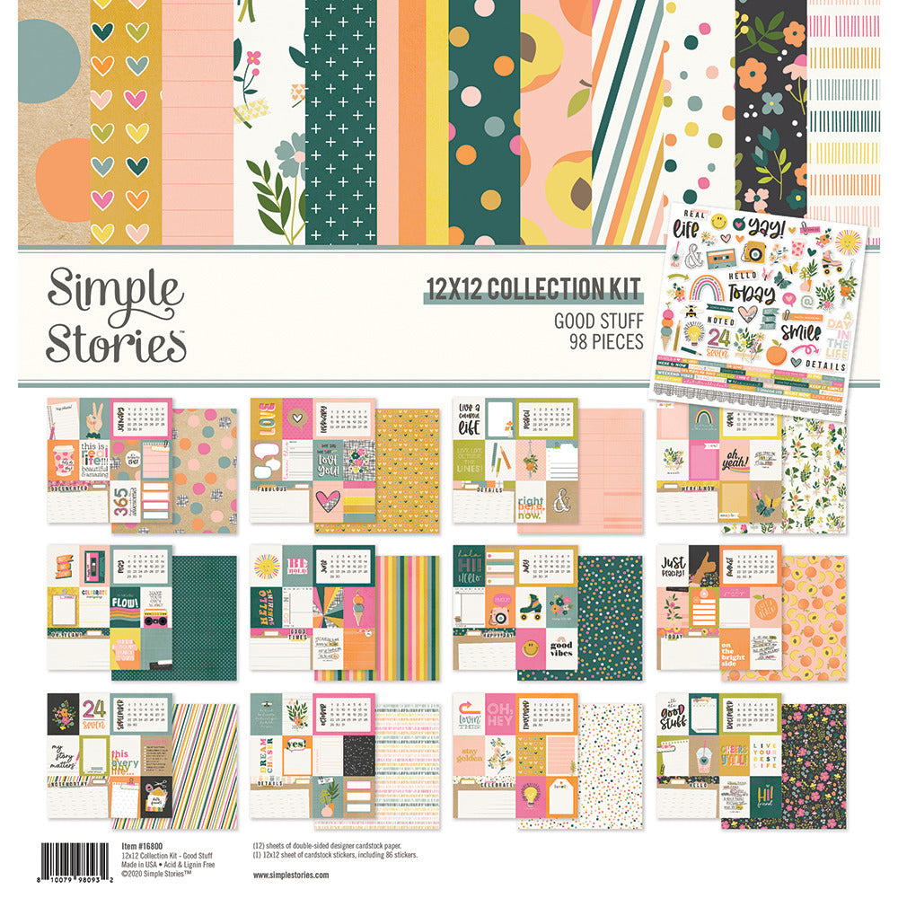 Simple Stories Good Stuff -  12 X 12 Collection Kit