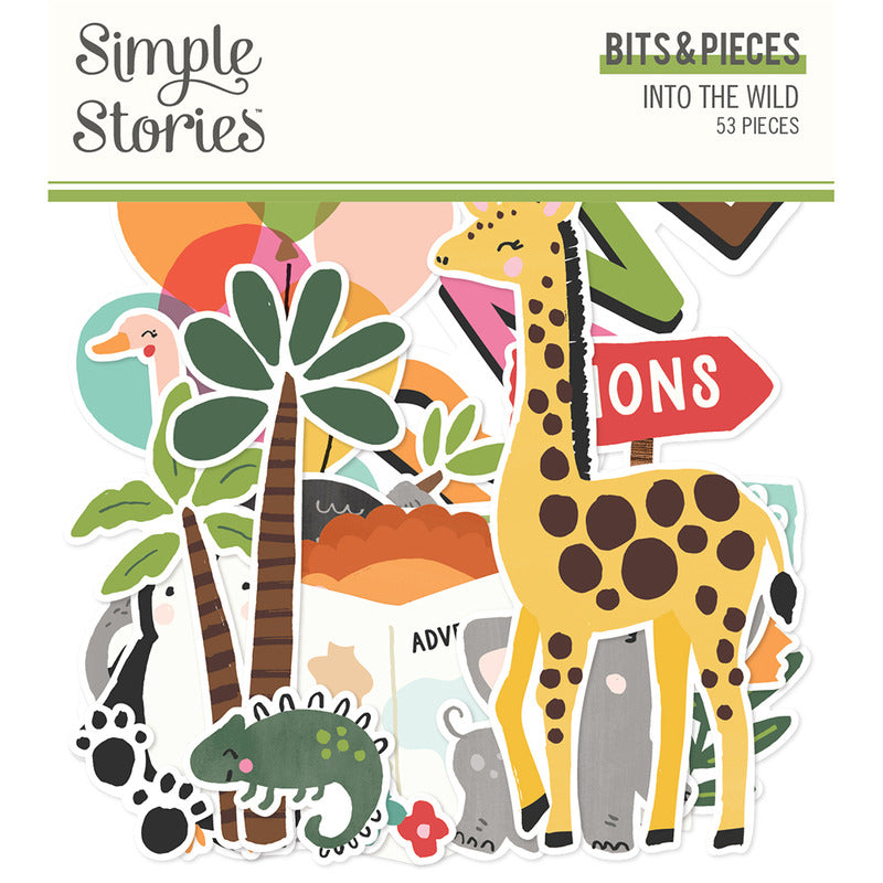 Simple Stories, Into the Wild,  Bits & Pieces