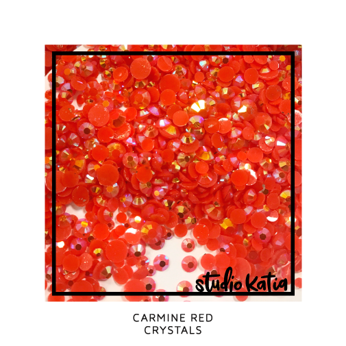 Studio Katia, Crystals, Carmine Red