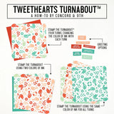 Concord & 9th, Tweethearts Turnabout Stamp Set