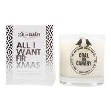 Coal & Canary Candle - All I Want Fir Xmas