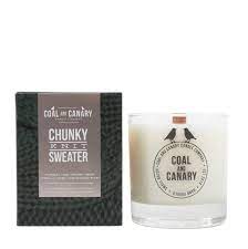 Coal & Canary Candle - Chunky Knit Sweater