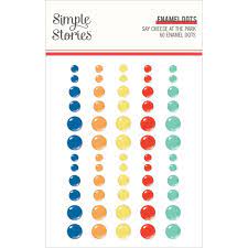 Simple Stories, Say Cheese at the Park - Enamel Dots