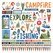 Photoplay, Camping with my Gnomies - Element Stickers