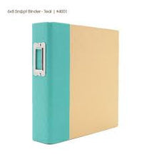 Load image into Gallery viewer, Sn@p! by Simple Stories - 6x8 Sn@p! Binder - Teal
