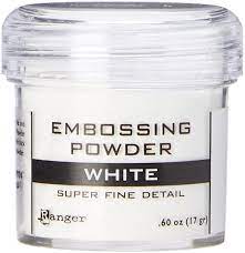 Ranger, Embossing Powder, White regular