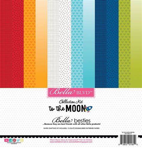Bella Blvd, To the Moon Basics Paper Pack