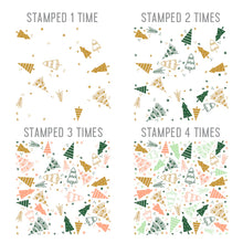 Load image into Gallery viewer, Concord&amp; 9th, Tiny Trees Turnabout Stamp
